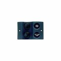 Marinco Micro Sprayproof Switch Panel 2 x 2-Way Switch 900-2WP